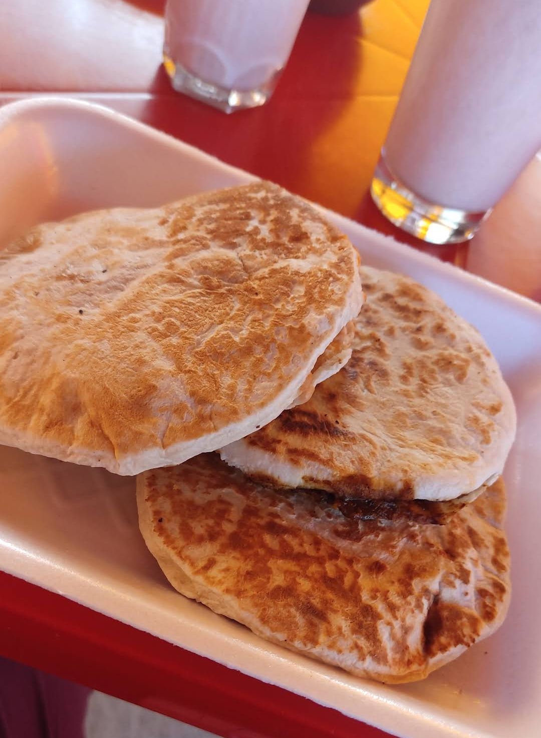 Gorditas recién preparadas en Gorditas Jovita